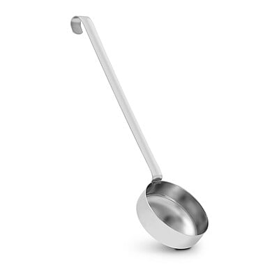 Mestolo pizza da 20cl in acciaio inox