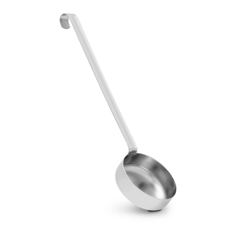 Mestolo pizza da 20cl in acciaio inox