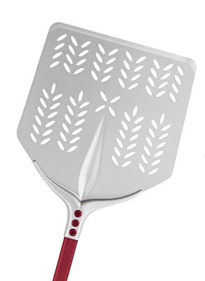 Pala pizza Tulip 60 in allluminio anodizzato forata - 33x33cm/manico 150 cm Pala pizza Tulip 60 in allluminio anodizzato forata - 33x33cm/manico 150 cm