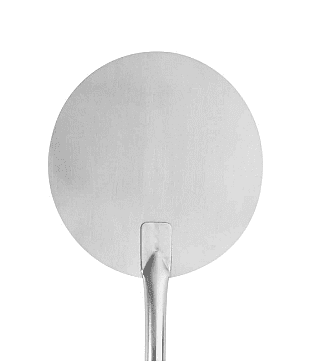 Pala a sfornare tonda in acciaio inox - 30x30x150 cm