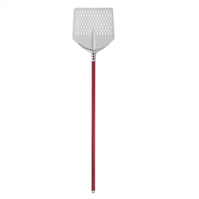Pala pizza Tulip 60 in allluminio anodizzato forata - 33x33cm/manico 150 cm Pala pizza Tulip 60 in allluminio anodizzato forata - 33x33cm/manico 150 cm